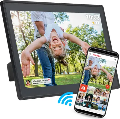 Obrázok produktu pre Denver Frameo PFF-1515B 15,6" digitálny rámik - čierna