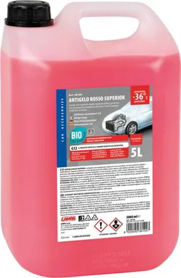 Immagine prodotto di Liquido antigelo Lampa Superior-Rosso G12+ concentrato -36°C 5 L