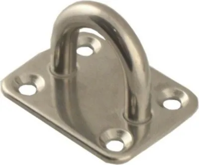Produktbild von Conacord Augplatte, 4-eckig, 40 x 50 mm, für Befestigungen von Seilen und Ketten