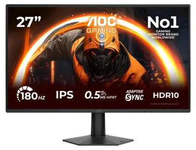 Obrázok produktu pre AOC 27G50F, 68,6 cm (27"), 1920 x 1080 px, Full HD, LED, 4 ms, Čierna