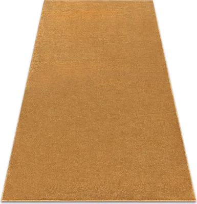 Produktbild von Teppich SOFTY glatt, einfarbig gold Gelb 240x330 cm