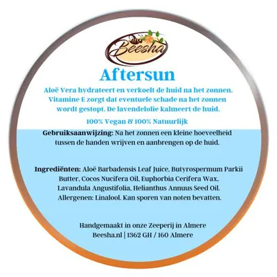 Productafbeelding van Beesha Aftersun 100 ml