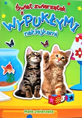 Produktbild von Świat zwierzątek z wypukłymi naklejkami