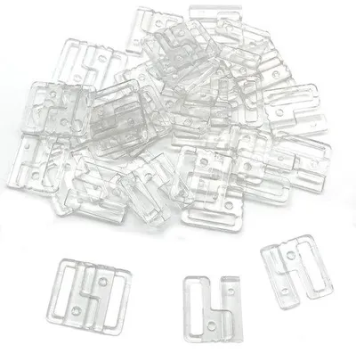 Produktbild von Strap- und BH-Gesp - Durchsichtige Nylon-Halter - 20 Stück