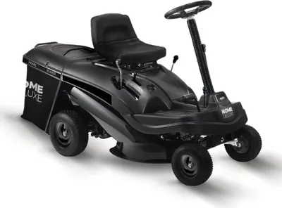 Image de HOME DELUXE - Tondeuse à gazon autoportée à essence - Reaper Noir - Puissance du moteur 4,5 kW (6,5 CV) - Bac de ramassage de 150 litres - Largeur de coupe de 61 cm et hauteur réglable - Accessoires complets inclus