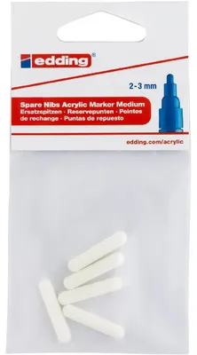Produktbild von edding Acrylmarker Acrylstifte - 5 Ersatzspitzen 5100 medium
