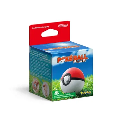 Produktbild von Nintendo Poké Ball Plus - Schwarz - Rot - Weiß - 48 mm - 48 mm - 65 g