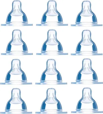 Image de Set de tétines taille 2 - 4 mois et + - 12 pièces - Alimentation bébé
