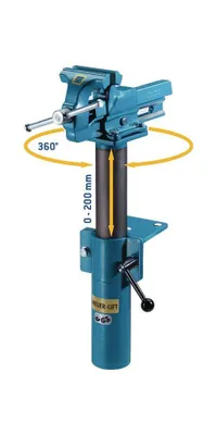 Obrázok produktu pre Brockhaus Heuer 104240 Height adjustment 104240 Jaw width: 140 mm