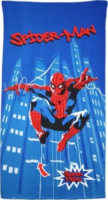 Produktbild von Marvel Spiderman Mikrofaser Strandtuch Badetuch XL 70x140 cm