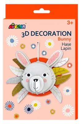 Produktbild von Avenir Dekoracja 3D Królik do złożenia