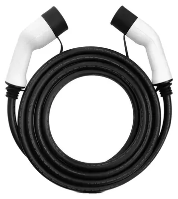 Image de Câble de recharge pour véhicule électrique, puissance de 22 kW, longueur de 5 mètres, 22 kW, type 2