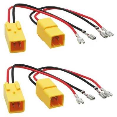 4 Lautsprecher-Adapterstecker für Peugeot, Alfa Romeo, Fiat, Citroen