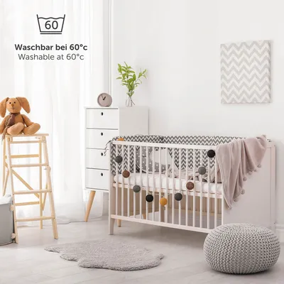 Produktbild von Laleni 2er-Set Jersey Spannbettlaken Stubenwagen 40x90 cm -  , 100% Baumwolle, atmungsaktives Spannbetttuch für Baby, 135 g/m², Moonlight Grey - grau