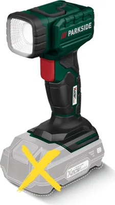 Produktbild von PARKSIDE® 20 V Akku-LED-Handlampe »PLHLA 20 Li B1«, ohne Akku und Ladegerät