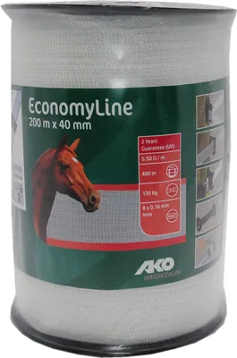 Produktbild von EconomyLine Weidezaunband  200m 40 mm