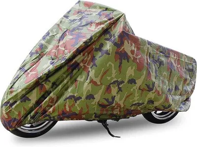 Produktbild von Famanu Motorradabdeckung Camouflage XXL - UV- und Regenschutz für Scooter und Motorrad