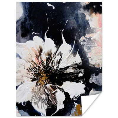 Produktbild von MuchoWow® Poster Blumen - Kunst - Abstrakt - Malerei 90x120 cm - Wohnzimmer