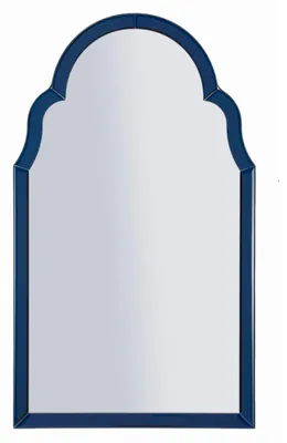 Zdjęcie produktu dla o Ferretti Lusterko ścienne Tanger 47x80 cm niebieskie