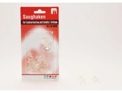 Obrázok produktu pre 24 prísavných háčikov so štrbinou na rozprávkové svetlá Ø 20 mm