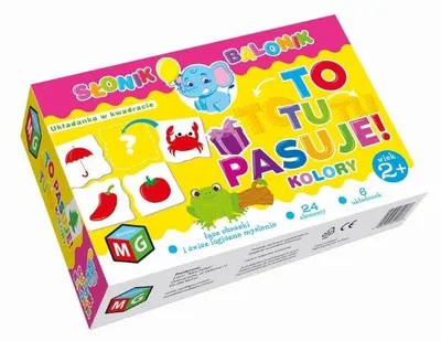Produktbild von To tu pasuje Kolory
