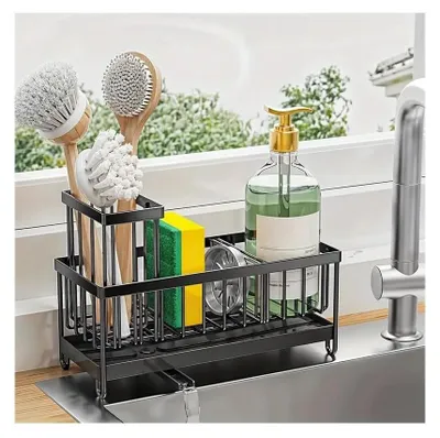 Produktbild von Countertop Caddy Organizer mit Selbstentwässerndem Boden für Küchenzubehör