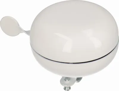 Produktbild von Fahrradglocke Ding Dong Glocke Zweiklang Ø 80 mm weiß