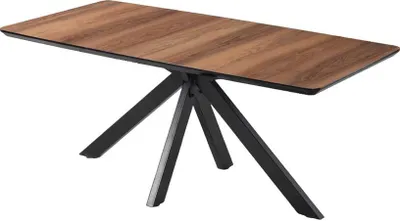 Immagine prodotto di Tavoli Tavolo da sala da pranzo Tavolo da sala da pranzo in metallo Mobili moderni in acciaio inox