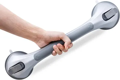 Produktbild von Saugnapf-Stützgriff, 43 cm, bis 110 kg, für die Dusche
