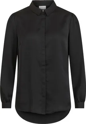Zdjęcie produktu dla VILA CLOTHES Koszula Damska Poliester Czarny GR57889 - Rozmiar: 34