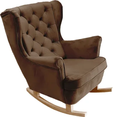 Produktbild von DomoHome Relaxsessel Armlehnensessel Armlehnen Fernsehsessel Loungesessel Polstersessel Couchsessel Armsessel Chair Wohnzimmersessel Ohrensessel | 102x81x95cm | Dark brown_29826