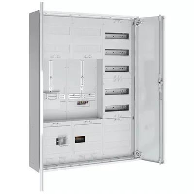 Produktbild von ABN Zählerschrank 3Pkt 1Z 1T 1V 1APZ, HLAK/Kanal IP43 SK2, 5-polig, BxHxT: 800x1100x210mm S37ZA710Z