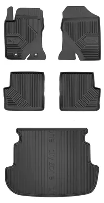 Obrázek produktu pro Autokoberce 3D TPE + vana kufru DryZone pro: Toyota Corolla IX 2001-2007 kombi 5 ks