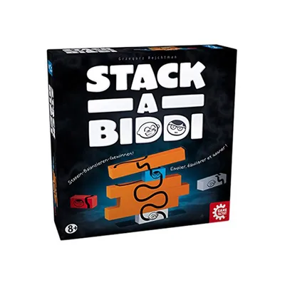 Produktbild von Game Factory Stack-A-Biddi, Brettspiel, 8 Jahr(e), 30 min