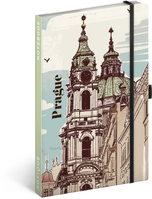 Immagine prodotto di Taccuino Praga, a righe, 13 × 21 cm