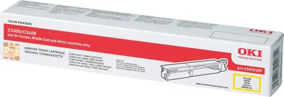 Obrázok produktu pre OKI Gelb - Original - Tonerpatrone - für C3300n