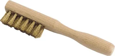 Obrázok produktu pre Drevená semišová kefa WI831 (jedna veľkosť pre všetkých) (jedna farba)