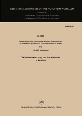 Immagine prodotto di Die Bodenuntersuchung und ihre Methoden in Brasilien