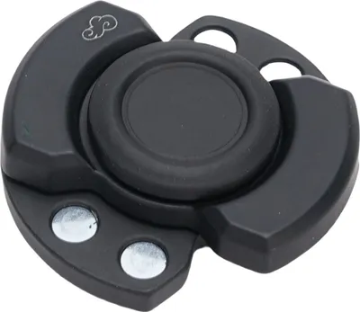 Image de Jouet Push-Card-Slider, réduction du stress, gyroscope du bout des doigts, alliage de zinc, décompression, sensoriel, noir