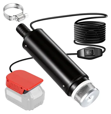 Obrázok produktu pre Bezdrôtová vodná pumpa na batériu, 18 V, 30 litrov/minútu, prenosná