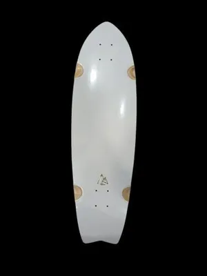 Produktbild von Premium Pure White 32 Surfskate Deck