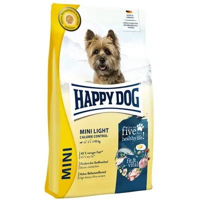 Produktbild von Happy Dog Trockenfutter fit & vital Mini Light 800g