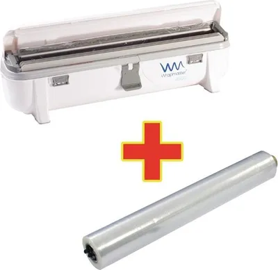 Immagine prodotto di Offerta speciale: dispenser Wrapmaster 4500 e 3 rotoli di pellicola trasparente da 300 m.