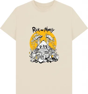 Image de Rick And Morty - "Rest And Ricklaxation" T-Shirt für Herren/Damen Uni PN1677 (XL) (Hafer)
