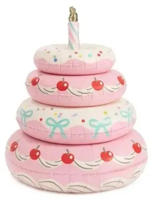 Obrázok produktu pre PartyDeco FB469, Hračkársky balón, Fólie, Ružová, Torta, 940 mm, 960 mm