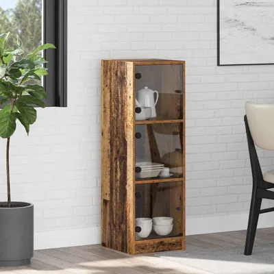 Obrázek produktu pro vidaXL Vysoká skříňka z recyklovaného dřeva 35 x 37 x 109 cm Dřevotřísková deska