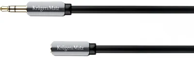 Productafbeelding van Krüger&Matz - Jack Kabel - 3.5mm - 1m