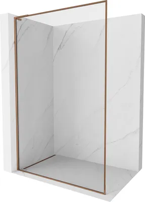 Immagine prodotto di Mexen Kioto-F L Schermo doccia Walk-in con cornice 70 x 202 cm, trasparente 8 mm, oro rosa - 800-070-174-60-00