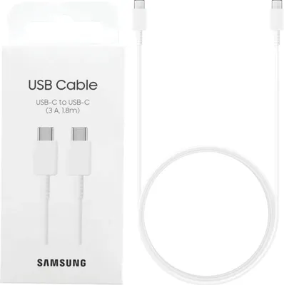 Immagine prodotto di Samsung EP-DX310JWEGWW Cavo USB USB 2.0 1,8 m USB C Bianco