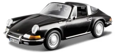 Produktbild von Bburago 18-43214 - Modellauto -  Porsche 911 1967 (schwarz, Maßstab 1:32)